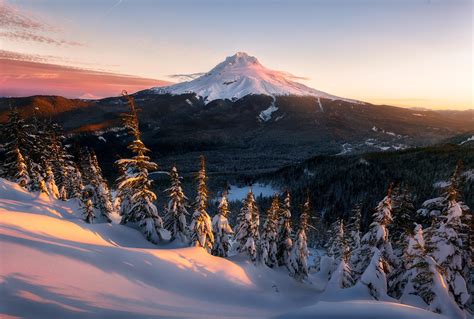 Mount Rainier Winter Wallpapers - Top Free Mount Rainier Winter Backgrounds - WallpaperAccess