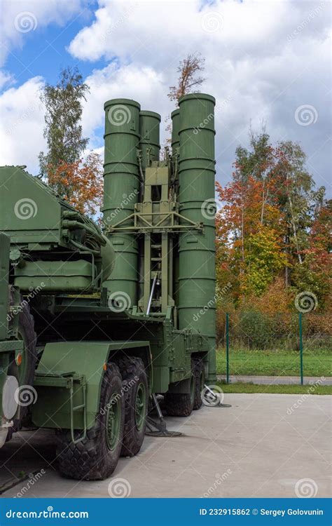 Anti Aircraft Missile System Weapon Ready To Launch Stock Photo - Image ...