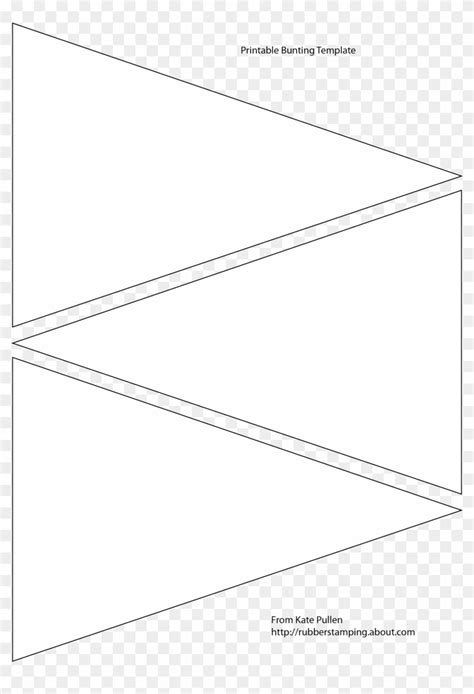 Free Printable Pennant Banner Template - Ovrah.com