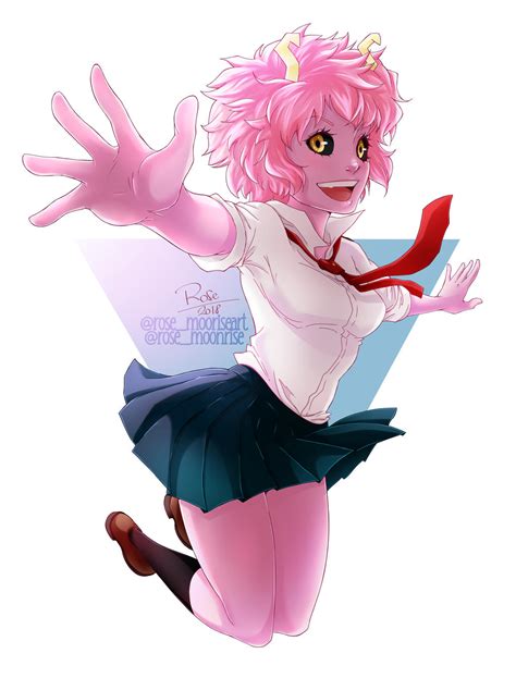 Mina Ahido - Boku no Hero Academia | Fan art by rose-92 on DeviantArt