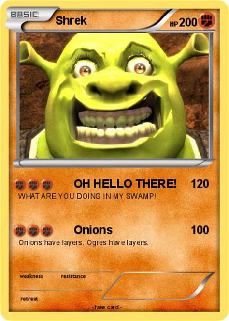 Pokémon Shrek 533 533 - OH HELLO THERE! - My Pokemon Card