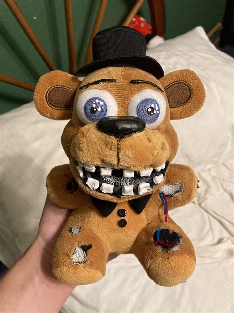 A Custom Withered Freddy plush : r/fivenightsatfreddys