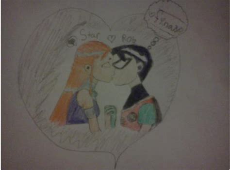 Starfire robin kiss - Teen Titans couples!!!! Fan Art (27306371) - Fanpop