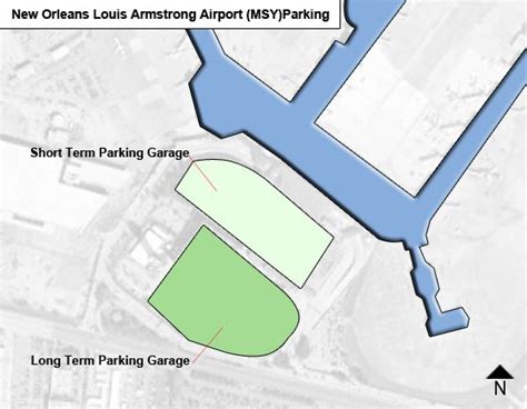 New Orleans Louis Armstrong Airport Parking | MSY Airport Long Term ...