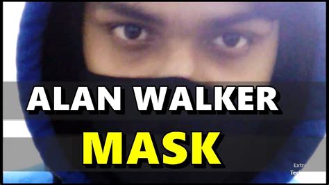 Alan Walker - Hoodie | Face Mask (Black) | Faded | Alone | UNBOXING ...