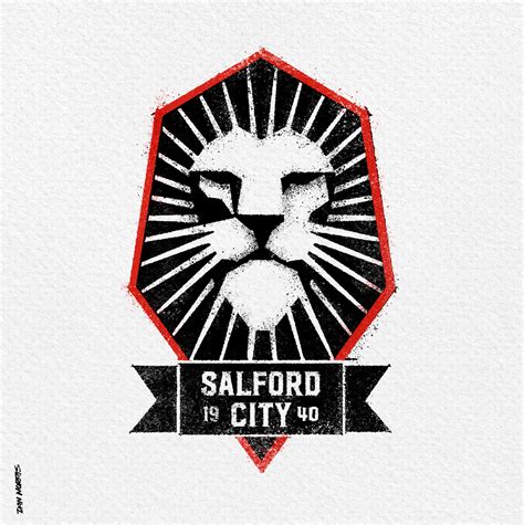 A retro tweak for Salford City :: Behance