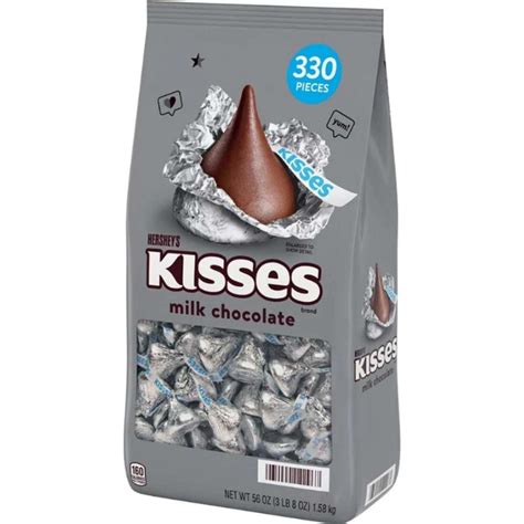 Hershey's Kisses Milk Chocolate 330 Pieces 1.58kg | Woolworths