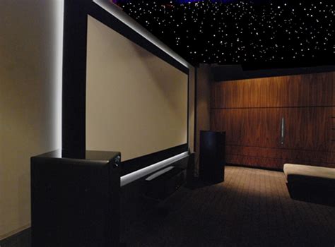 Home Theater Fiber Optic Star Ceiling | Shelly Lighting