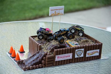 Monster Truck Cake - Rees Times Monster Truck Cakes, Monster Jam Cake ...