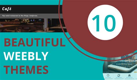 10 Beautiful Weebly Themes To Use For Website - Weebly Expert