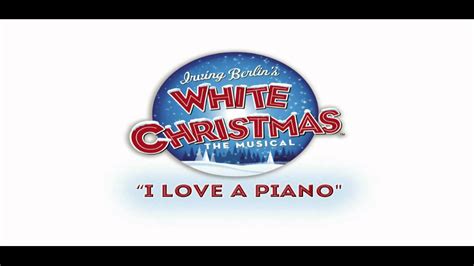 I love a piano White Christmas karaoke instrumental - YouTube