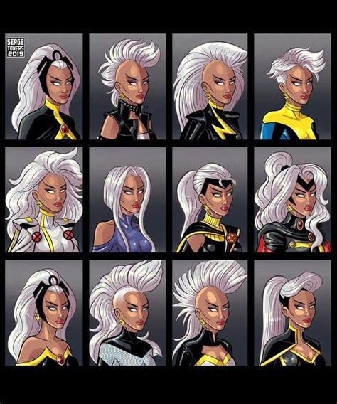 Pin by Stephanie Moore on hair | Storm marvel, Marvel comics art, Storm ...