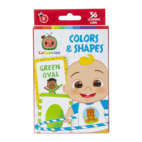 cocomelon™ colors & shapes flashcard set | Five Below | let go & have fun