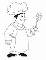 Coloring Page Chef At GetColoringscom  Free Printable Colorings Pages sketch template