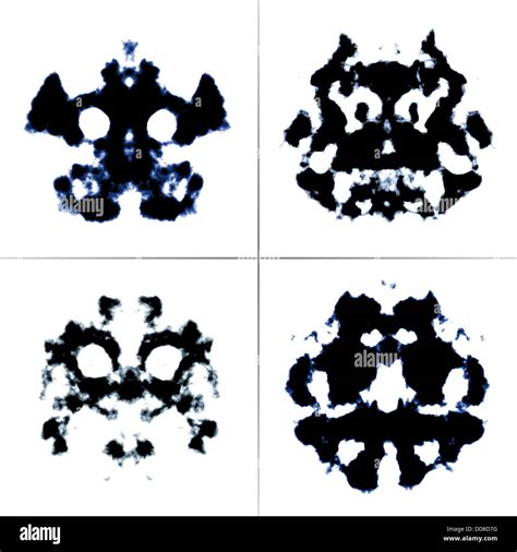 Rorschach test Stock Photo - Alamy