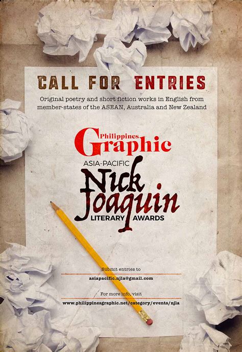 The Nick Joaquin Literary Awards Asia-Pacific | Philippines Graphic