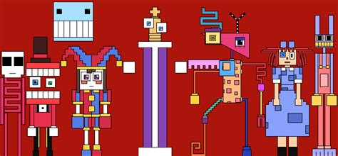 The Amazing Digital Circus characters (Minecraft style)! | Fandom