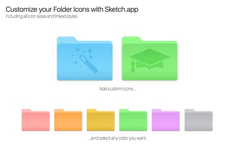 Customize your Mac Folder Icons with Sketch.app by alexkaessner on ...