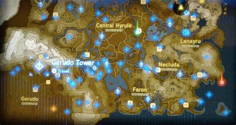 Gerudo Tower Guide - BOTW Sheikah Tower Guide - The Legend of Zelda: Breath of the Wild Game Guides