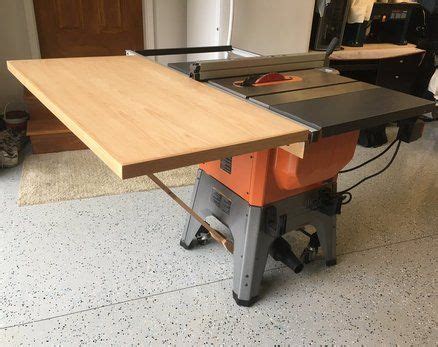 Table Saw Outfeed Table Plans