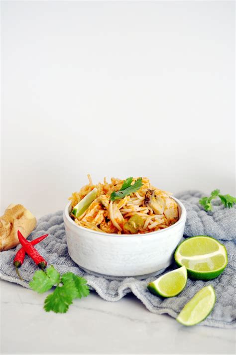 Thai Chicken Noodles | lark & linen