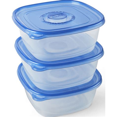 (5 pack) Glad Food Storage Containers - Family Size Container - 104 oz ...