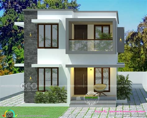 Simple low cost house in 2 Cents of land area - Kerala Home Design and ...