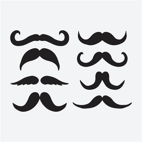 Moustache drawing illustration 3552174 Vector Art at Vecteezy