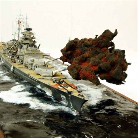 Bismarck 1 200 scaled model – Artofit