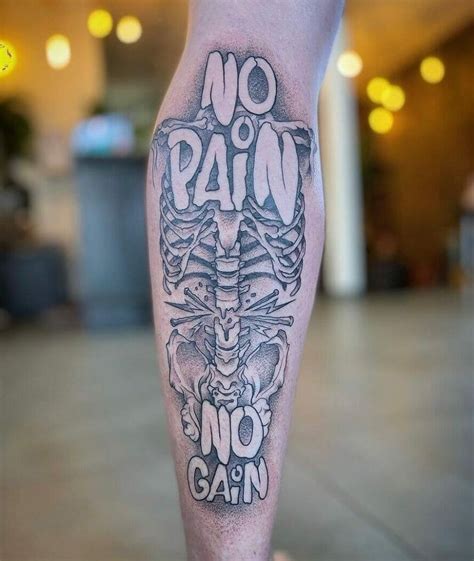 11+ No Pain No Gain Tattoo Ideas That Will Blow Your Mind!