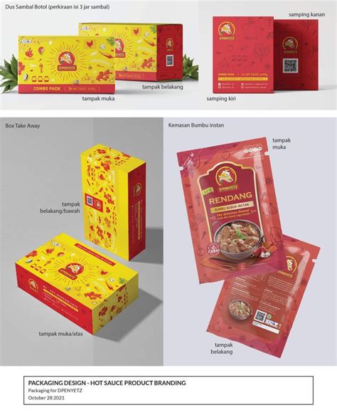 Take Away Food Packaging Design (2) | ขนม