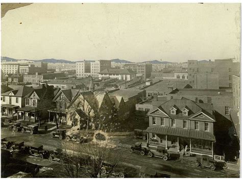 Luck Ave, Roanoke VA in around the 1920's | Roanoke virginia, Roanoke history, Roanoke va