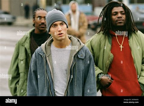 DE'ANGELO WILSON, EMINEM, MEKHI PHIFER, 8 MILE, 2002 Stock Photo - Alamy