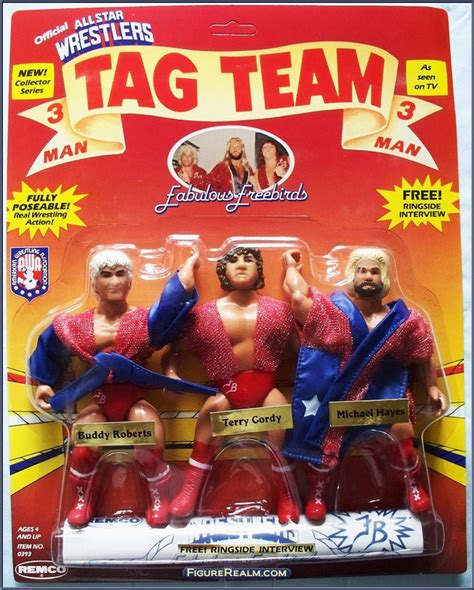 Fabulous Freebirds - AWA - Series 3 - Remco Action Figure