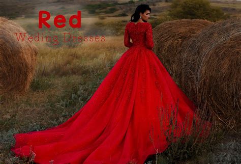 red wedding dresses and gowns | Roses & Rings | Weddings, Fashion, Lifestyle + DIY