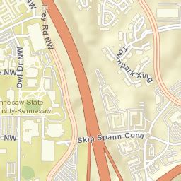 Kennesaw State University Campus Map - Maping Resources