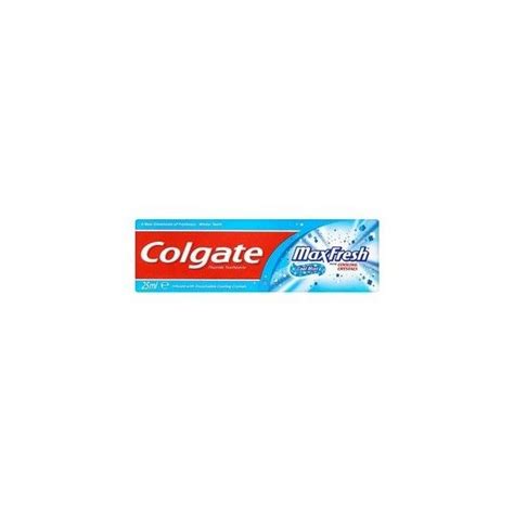 Colgate Max Fresh with Crystals Toothpaste Travel 25ml | Toothpaste ...