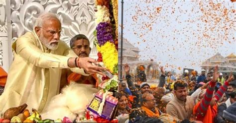 Ram Mandir Inauguration Highlights: PM Modi Says "Our Ram Has Arrived"; Celebrations Galore