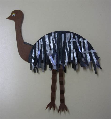 Paper Plate Aussie's. Emu | Australia crafts, Australia animals ...