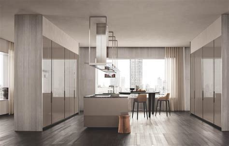 Poliform Debuts Line That Blends Living Room With Kitchen Residential ...