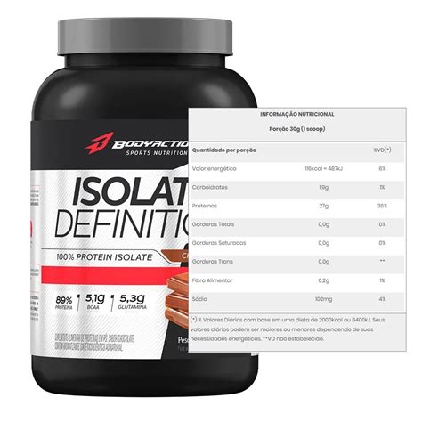 ISOLATE DEFINITION 900G - BODY ACTION - Fox Suplementos