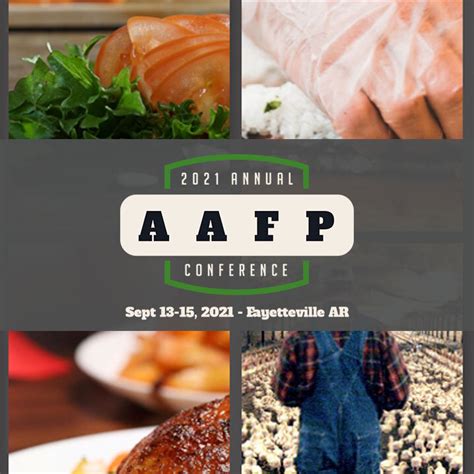 2021 AAFP Conference Dates Set & More — Arkansas Association for Food ...