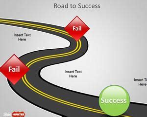 Free Road to Success PowerPoint Template - Free PowerPoint Templates ...