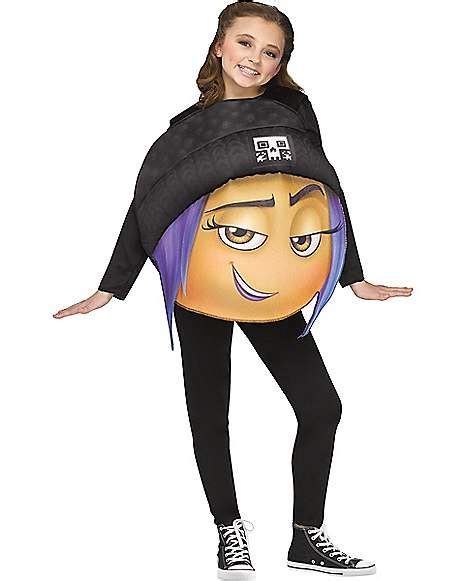 Kids Jailbreak Emoji Costume - The Emoji Movie - Spirithalloween.com