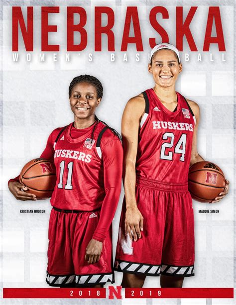 2018-19 Nebraska Women's Basketball Media Guide by Jeremy Foote - Issuu