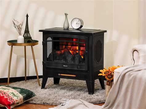 TURBRO Suburbs TS25 Electric Fireplace Infrared Heater - 25 ...