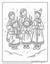 100  Christmas Carolers coloring Pages Free PDF To Print Woo Coloring sketch template