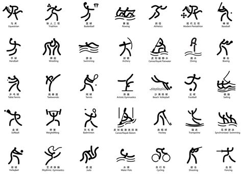 8 Olympic Sports Icons Images - Olympics Rio 2016 Pictograms, Winter ...