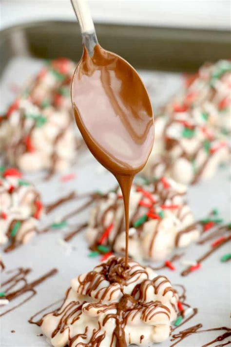 White Chocolate Peanut Clusters - The Country Cook