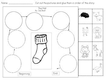 Hat: Literacy Activities for The Hat by Jan Brett by Lisa Tyrrell